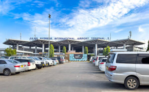 Julius Nyerere International Airport in Dar es Salaam showing modern infrastructure development in Tanzania