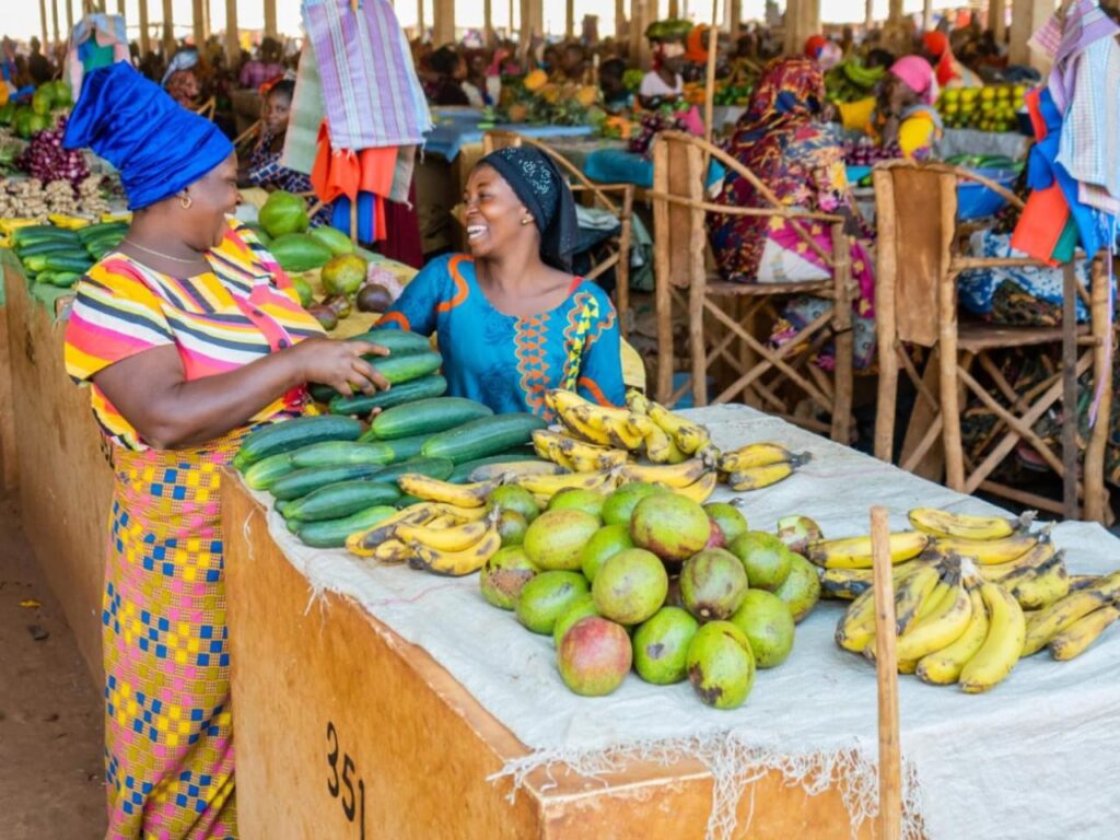 Market to explore in Tanzania